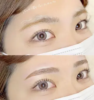 マツエク・マツパ ロレインブロウ 奈良大和西大寺店所属・藤木 愛華のマツエク・マツパデザイン