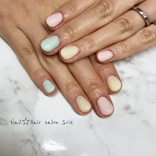 ネイル Hair salon Irie所属・與儀 知佳のネイルデザイン