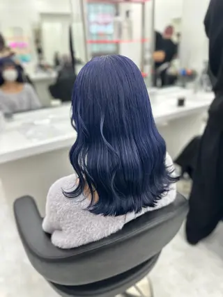 ロング カラー パーマ ヘアアレンジ メンズ キッズ ♥️韓国ヘア レイヤー♥️ゆりのヘアスタイル