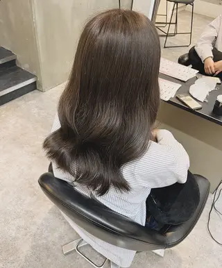 セミロング カラー kanato🇰🇷 【札幌韓国ヘア】のヘアスタイル