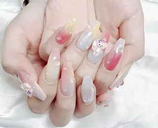 マツエク・マツパ CeCeまつげパーマ マツエク❣️パリエクのネイルデザイン