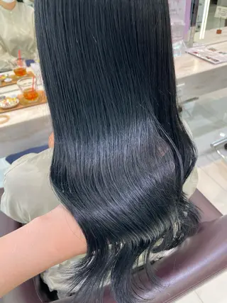ロング カラー crop es 茅ヶ崎所属・ヘアセット/髪質改善 🌿 長 若奈のヘアスタイル