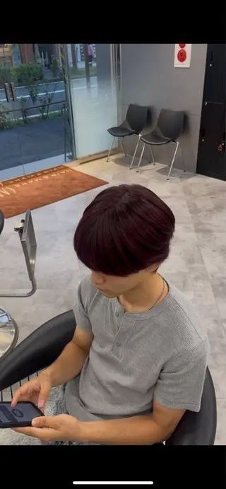 メンズ 結 希のヘアスタイル