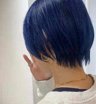 ショート MIZUHO / ダブルカラー髪質改善のヘアスタイル