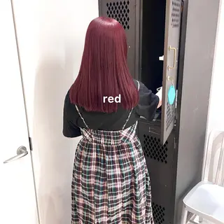 カラー 暖色カラー推し/ トヤエリコのヘアスタイル