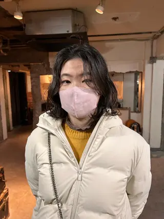 ミディアム パーマ お任せヘア☘️☘️ 及川渚のヘアスタイル