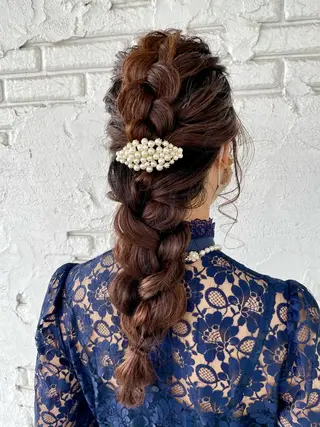 ヘアアレンジ 【髪質改善】 夏目結以のヘアスタイル