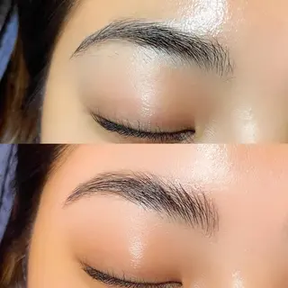 アイブロウ mika❤︎まつげ| 眉毛|束感【茅ヶ崎】のマツエク・マツパデザイン