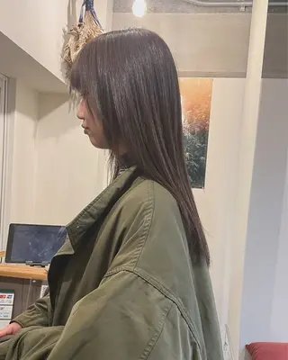 ロング カラー 鎌田卓也/髪質改善 /透明感カラーのヘアスタイル