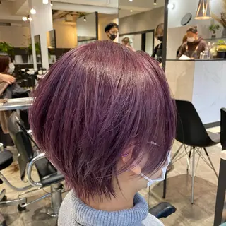 ショート カラー 増子 祐太朗のヘアスタイル