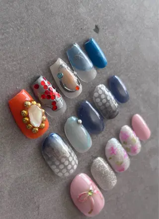 ネイル SHE所属・SHE adusaのネイルデザイン