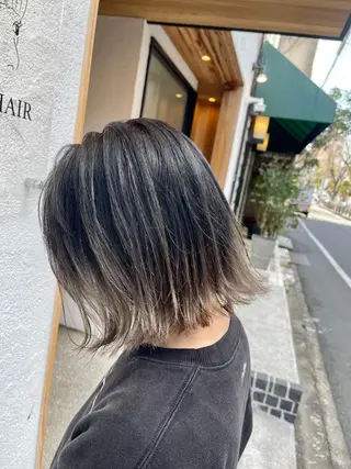 ショート カラー 藤井 廉のヘアスタイル