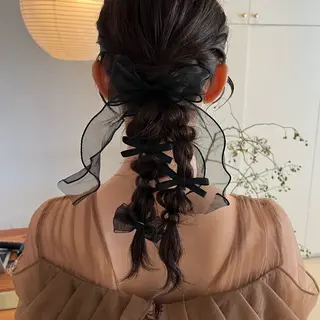ヘアアレンジ 古賀 紅音のヘアスタイル