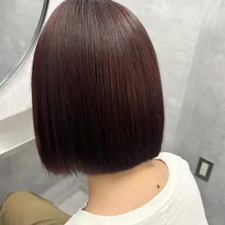 ショート カラー NUMBER_ ユイナのヘアスタイル