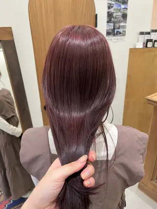 ロング カラー miyu /レイヤー/ブリーチのヘアスタイル