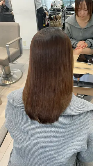 セミロング ✨髪質改善✨美髪 矯正🫧小泉のヘアスタイル