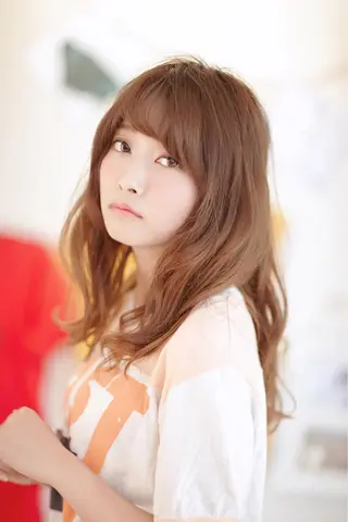 ミディアム アメリラブヘアー 土屋 洋平のヘアスタイル