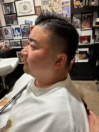 ショート メンズ CribHoodbarbershop所属・白井 昇太のヘアスタイル