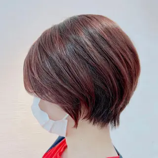 ショート カラー hair salon  N所属・透明感カラー/艶髪 🌷ちばなお🌷のヘアスタイル