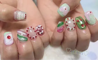 ネイル まるみ ♡のネイルデザイン