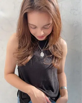 ロング チダアキフミ Ash大森のヘアスタイル