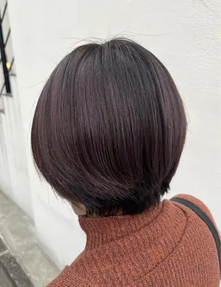 ショート ♱地雷カラー♱ウルフ ♱ 藍衣 ♱のヘアスタイル