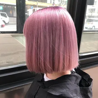 ミディアム カラー masa/ボブ特化/ ぷつっとボブのヘアスタイル