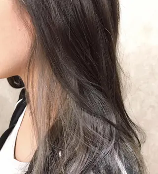 セミロング カラー 西中エリアNo.1✨ 髪質改善ラビマーニのヘアスタイル