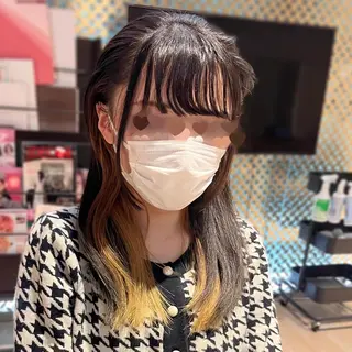 ロング 赤羽今日子/レイヤー /盛れる顔まわりのヘアスタイル