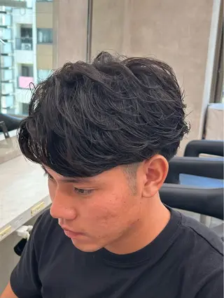 パーマ メンズ 🔷メンズセンターパ ートTAKUMI🔷のヘアスタイル