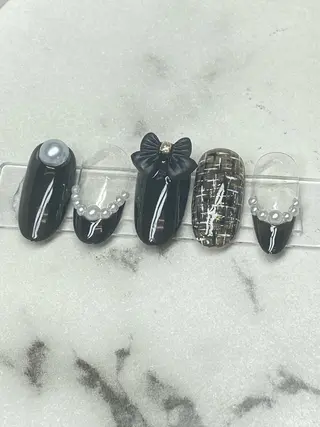 カラー ネイル UniqueNail 長さだし専門店のネイルデザイン