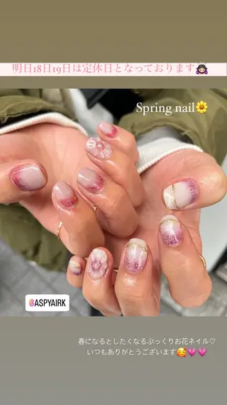 ネイル kurogi nanakaのネイルデザイン