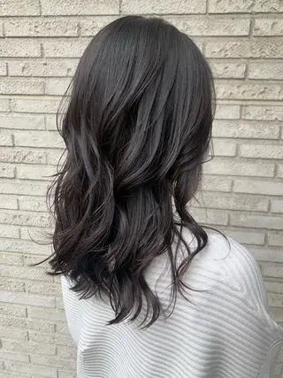 ロング 平田 勘吉のヘアスタイル