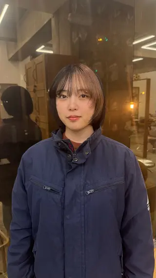 カラー amy.所属・amy.館澤 鮎奈のヘアスタイル