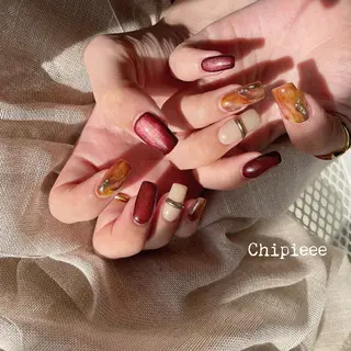 ネイル revia所属・ERI Nailistのネイルデザイン