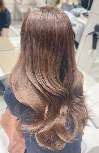 ロング 銀座/オリーブ/ 透明感カラー✨りくのヘアスタイル
