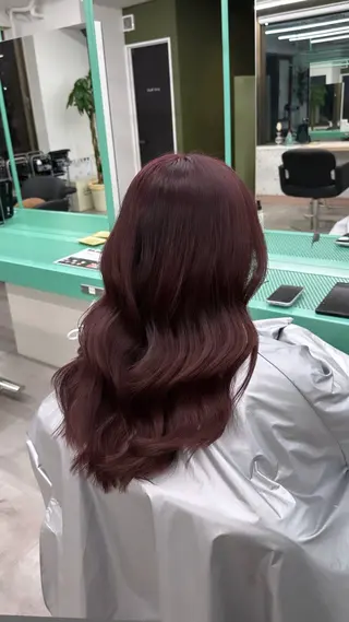ロング カラー 🌟艶カラー🌟 /ハイトーン/舜希のヘアスタイル