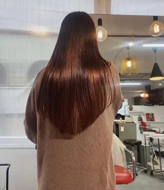 ロング カラー 繭所属・こはる／ハードパーマ /癖毛風パーマ🧃のヘアスタイル