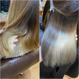 ミディアム 菅村 勇亮のヘアスタイル