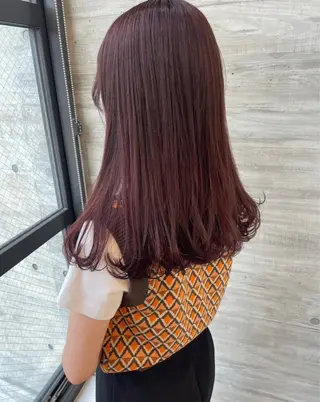 セミロング カラー 今井 愛歩のマツエク・マツパデザイン