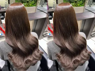 セミロング Rin/寒色系カラー 🦋/うる艶ヘア🫧のヘアスタイル