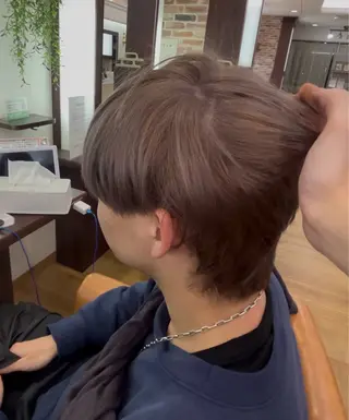 メンズ ✨透明感カラー✨ 大和のヘアスタイル