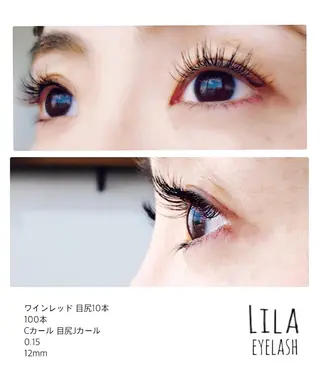 マツエク・マツパ Orue難波 🖤Chitoseのマツエク・マツパデザイン