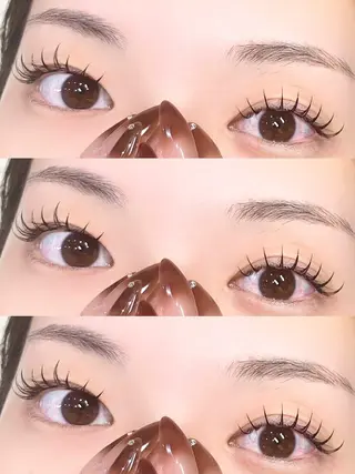 マツエク・マツパ Grandoll Luxe eye+所属・momo tanakaのマツエク・マツパデザイン