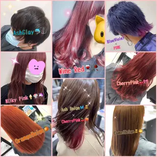 ロング カラー メンズ 🌼杉田 胡桃🌼のヘアスタイル