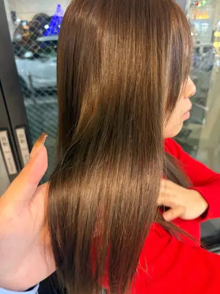 ロング CREA渋沢 モデル募集🌺アイナのヘアスタイル