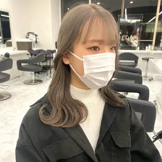 ロング 💍大人デザイン /ハイトーン♡リクトのヘアスタイル