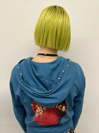 ショート カラー yuan tanakaのヘアスタイル