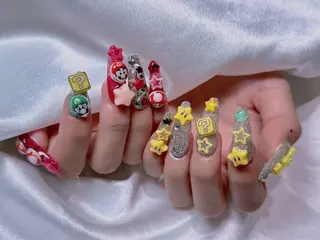 ネイル M2ネイルサロン【長さ出し&フィルイン導入店】所属・長さ出し専門店 RIRIのネイルデザイン