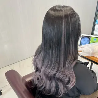 ロング りおな/エクステ /ミルクティーカラーのヘアスタイル